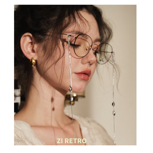 ZiRetro眼镜链多用途线条美