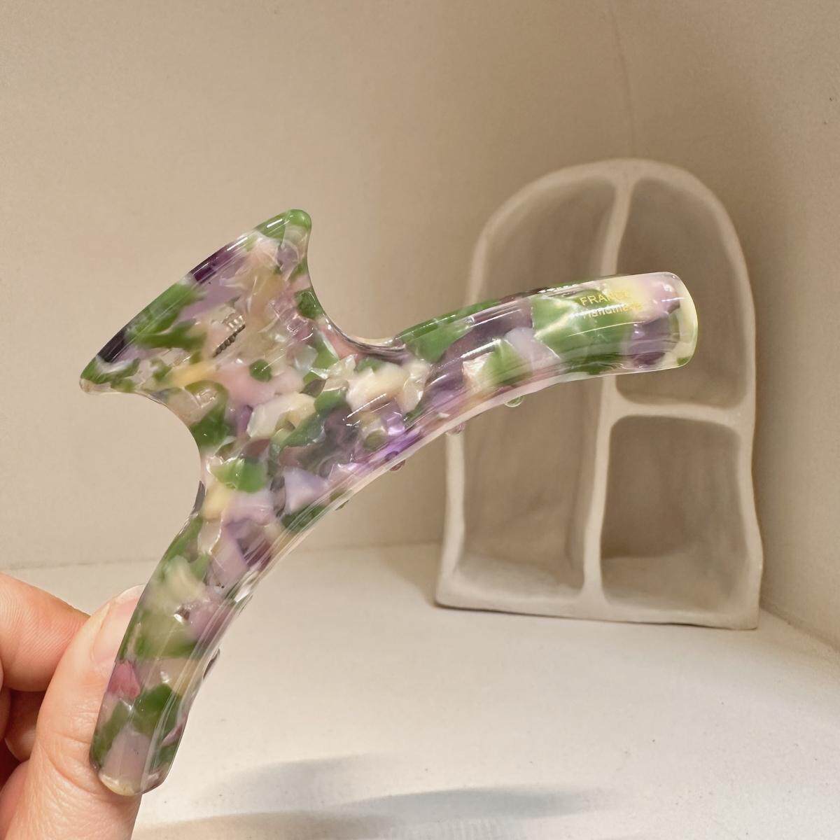 抓夹韩国新款春夏高品质醋酸法式高级感后脑勺女大号发量多鲨鱼夹