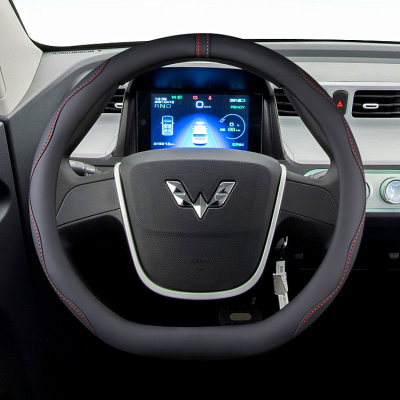 五菱宏光迷你EV宏光miniEV 马卡龙方向盘套D型小号36CM35汽车把套