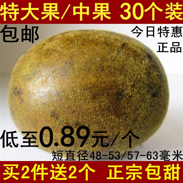 正宗罗汉果 特大果/中果30个装 广西特产 桂林永福 罗汉果茶 正品