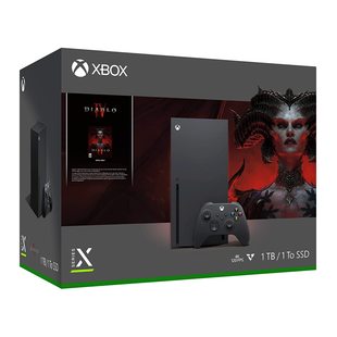 Series 微软Xbox X家庭游戏主机美版 代购 直邮暗黑限定