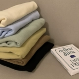 Трикотажный зимний базовый приятный телу свитер, 2022, в корейском стиле