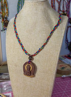 【菩提念心创手作】十二生肖守护神原创菩提香古法手工香牌 项链