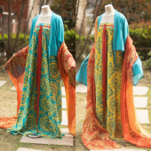 青泠谷原创齐胸破裙