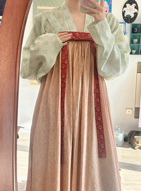 青泠谷田园风种田文唐制汉服
