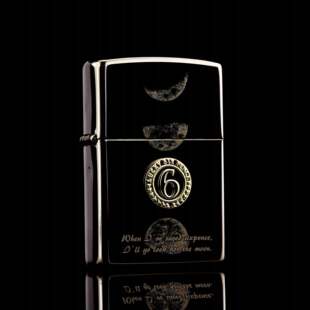 zippo正品打火机月亮与六便士 LZE-1155防风送礼收藏情人节送男友