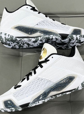 AIR JORDAN 38 LOW 耐克AJ38低帮实战缓震篮球鞋 FD2325-100 -107