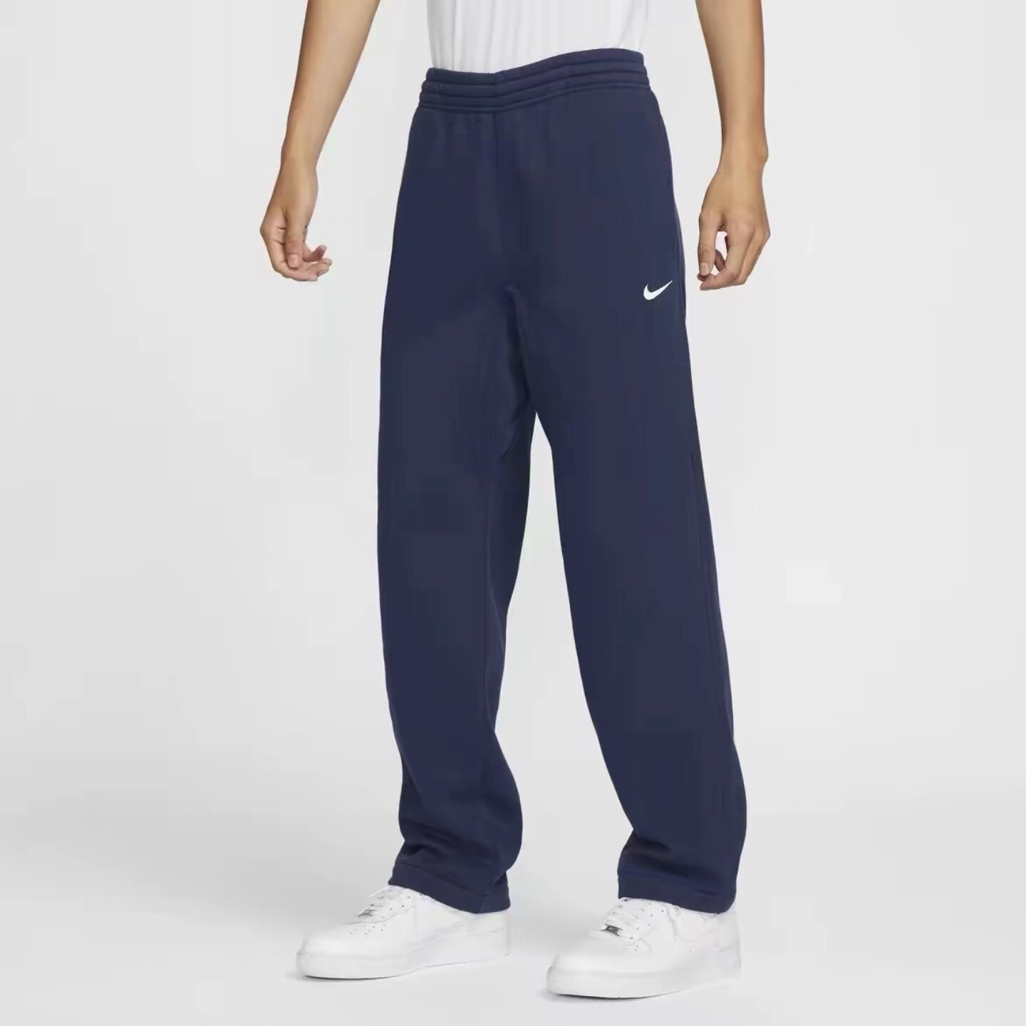 Nike男秋冬加绒保暖直筒运动裤