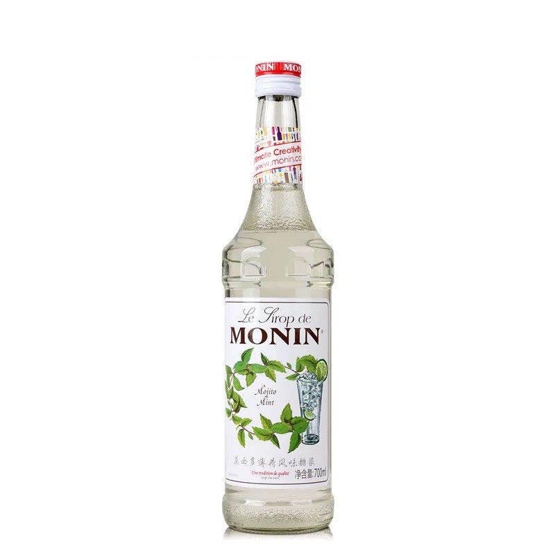 莫林monin莫西多薄荷风味糖浆巧克力思慕雪柠檬汽水饮品700ml