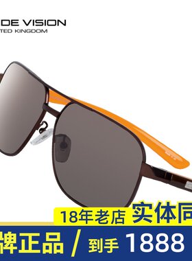 墨镜英国合金玻璃偏光太阳镜
