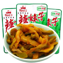 辣妹子榨菜袋装香辣榨菜丝咸菜下饭菜佐餐配菜解馋休闲食品小吃