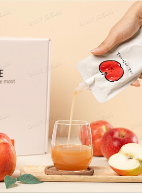 韩国直邮TUTTI FRUTTIN原汁NFC榨取苹果雪梨石榴汁健康张子萱同款