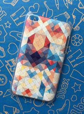 适用于苹果 ipod touch4 浮雕保护套彩绘壳itouch4硬壳PC外壳潮男女后盖