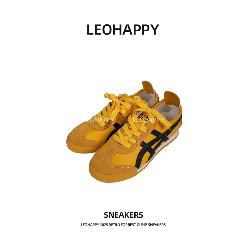 LEOHAPPY女童鞋子春季新款儿童复古阿甘运动鞋中大童休闲德训鞋