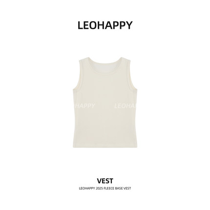 LEOHAPPY女童保暖背心美利奴羊毛女大童内衣秋冬校服内搭亲子上衣