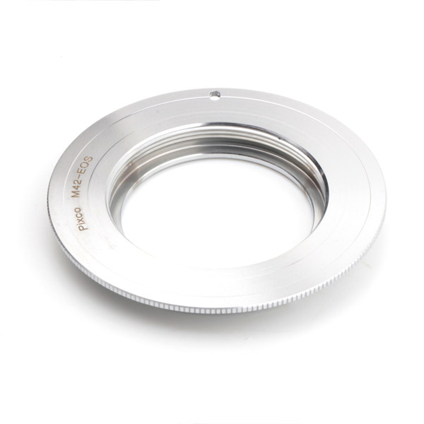 百摄宝M42-EOS转接环 适用于M42镜头转Canon佳能单反相机机身