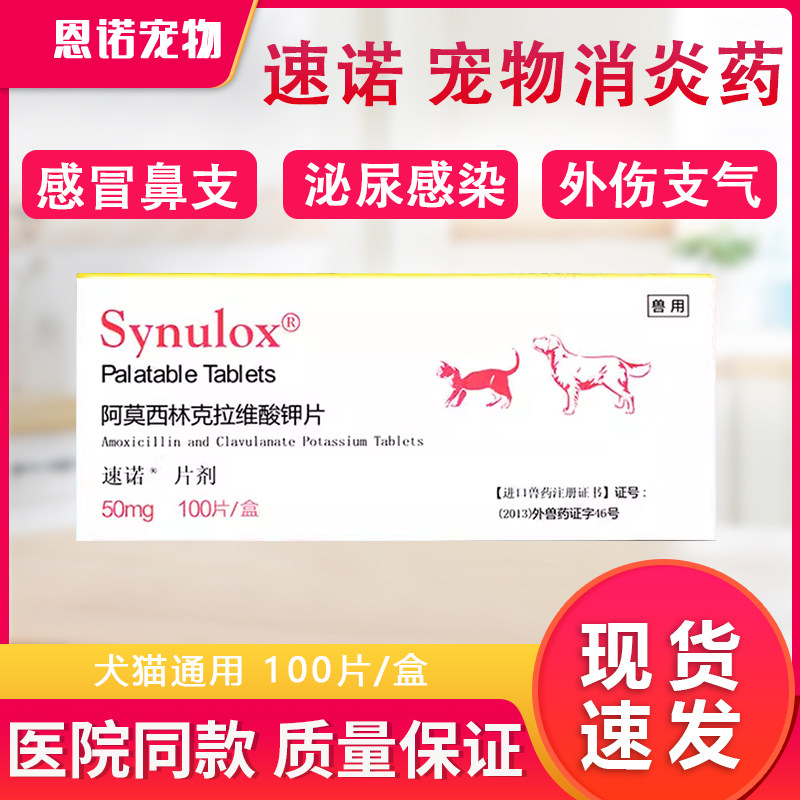 速诺50mg整盒100片消炎片鼻支宠物感冒阿莫西林克拉维酸钾片用,宠物/宠物食品及用品,狗特色药品,淘宝优惠券,粉丝福利购,淘宝优惠卷