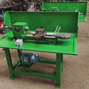 手扳车定做整机 125mm桌上台式 鑫火620 6125精密仪表车床通孔20