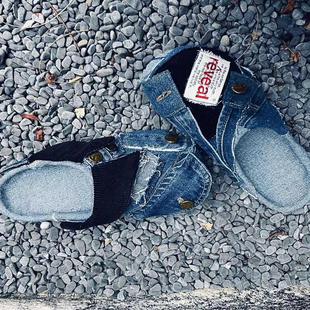 revealsense 24fw手工衬衣改造remake拖鞋