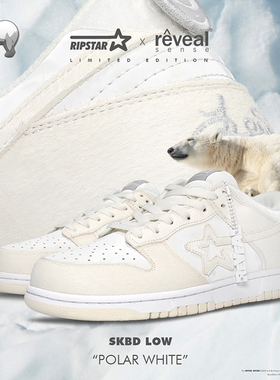 Revealsense x RIPSTAR SKBD Low青少年防滑耐磨联名休闲运动板鞋