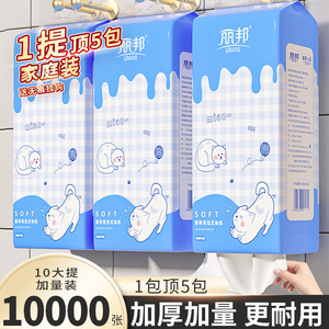 可爱款悬挂式抽纸4层250抽