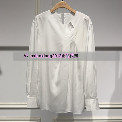 MEFOREVER真我永恒2025秋装新款莱赛尔丝滑衬衣 2534B52075吊699