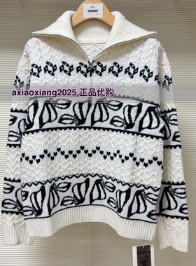 真我永恒2024冬季新品内搭套头女士毛衣毛衫2444B62135正品吊1199