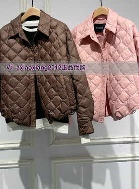 MEFOREVER真我永恒2024冬款衬衣款羽绒服2442A72080吊1599