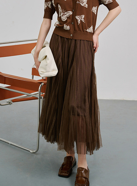 ME FOREVER真我永恒2024秋半裙长款半裙-2431C33117吊799