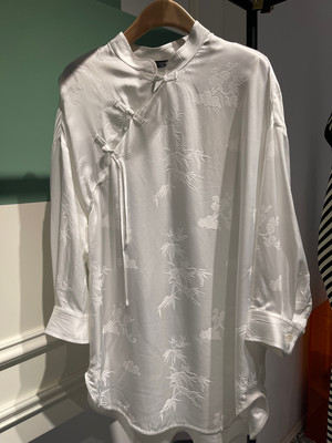 ME FOREVER/真我永恒2024新中式春夏新宽松衬衣2422B52164吊899