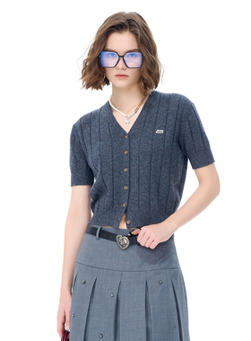 ME FOREVER真我永恒开襟毛衫2025春款2512B64024吊899