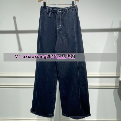 MEFOREVER真我永恒2025秋装新款牛仔阔腿裤 2532C25033吊899