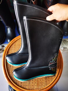 骄鹰特价传统蒙古靴原创雪地靴手工缝制蒙古族香牛皮圆头马靴耐磨