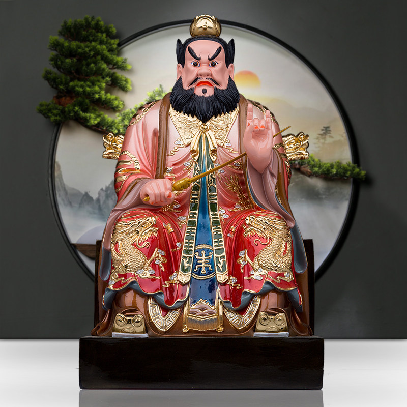 张天师树脂神像龙虎山坐椅张道陵祖师爷正一真人工艺品人物摆件