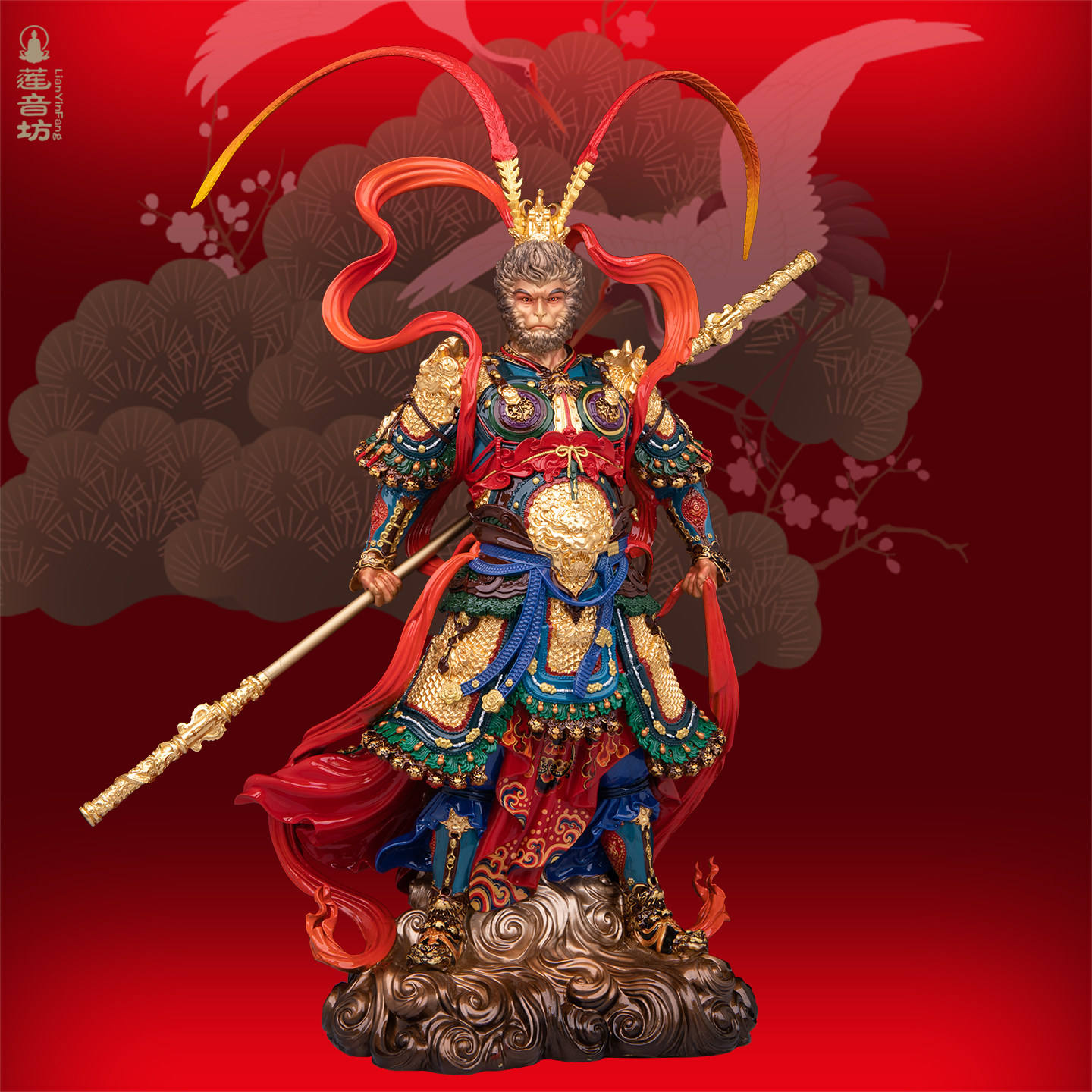 黑神话悟空手办黄铜齐天大圣斗