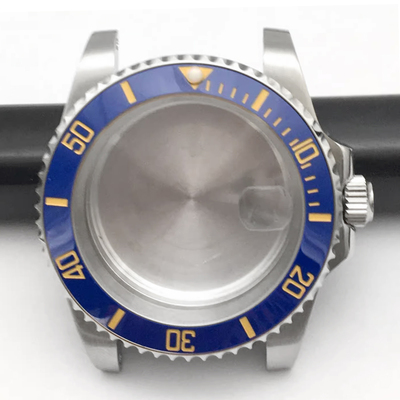 代用SUB手表壳配件机械表套装黑绿水鬼潜水手表壳适用8215 8200