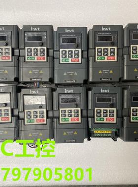 英威腾变频器GD10-0R2G-S2-B  单相220V 200W 02KW 功能测试