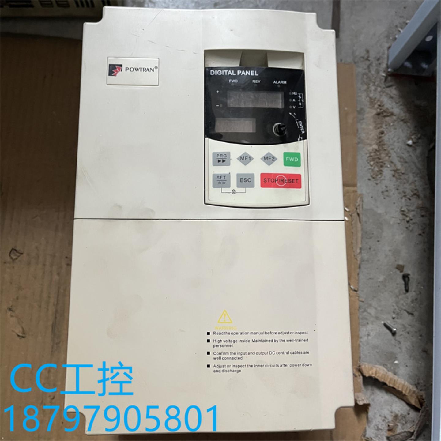 普传变频器PI8100a 011F3 380V 11KW 实物拍摄现货