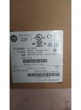 22F-D013N104/22C-D045A103AB变频器原包装