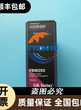 P0926EQ福克斯波罗DCS卡件FBM202套装毫伏信号F