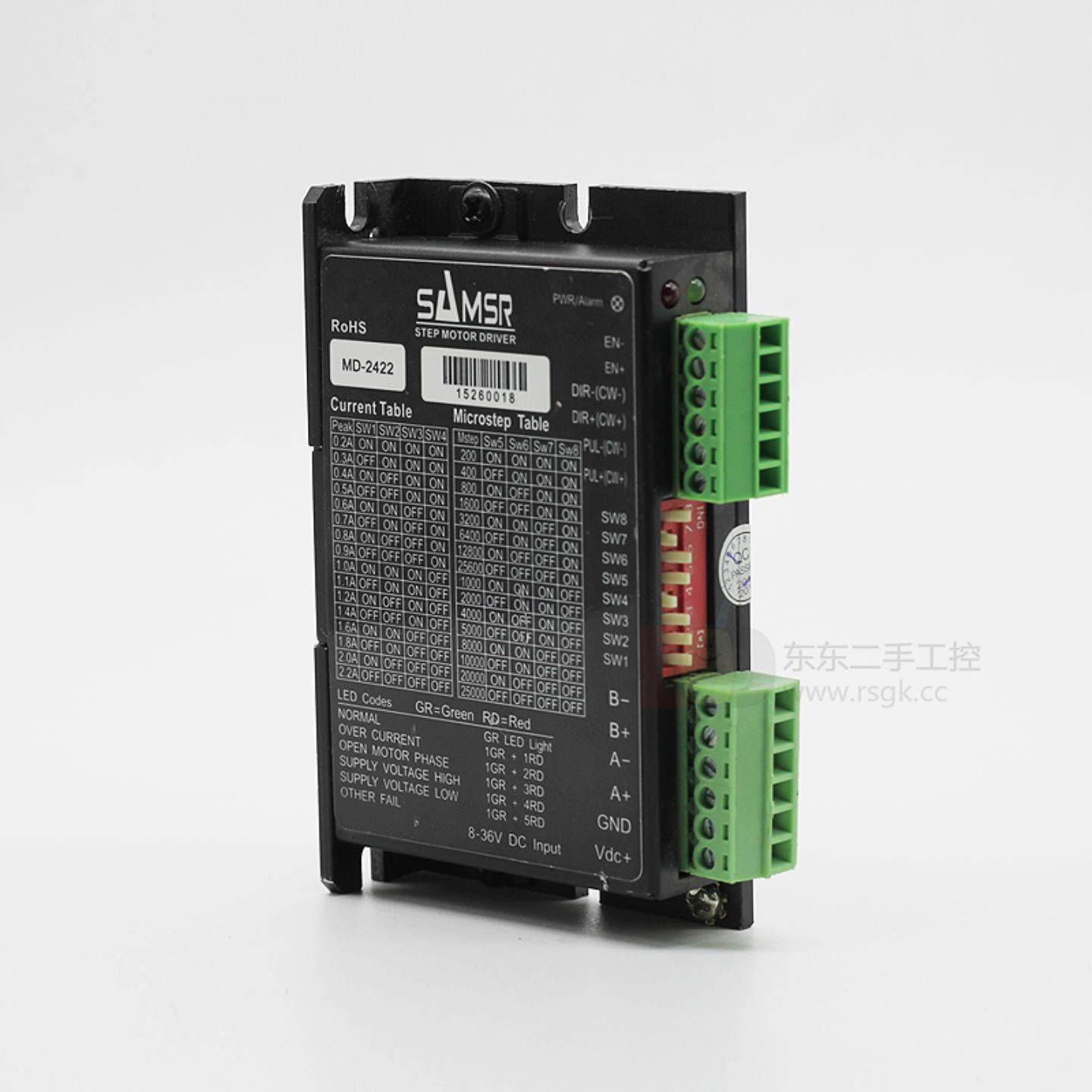 原装拆机SAMSR山社步进电机驱动器MD-2422 九成新 现货 功能