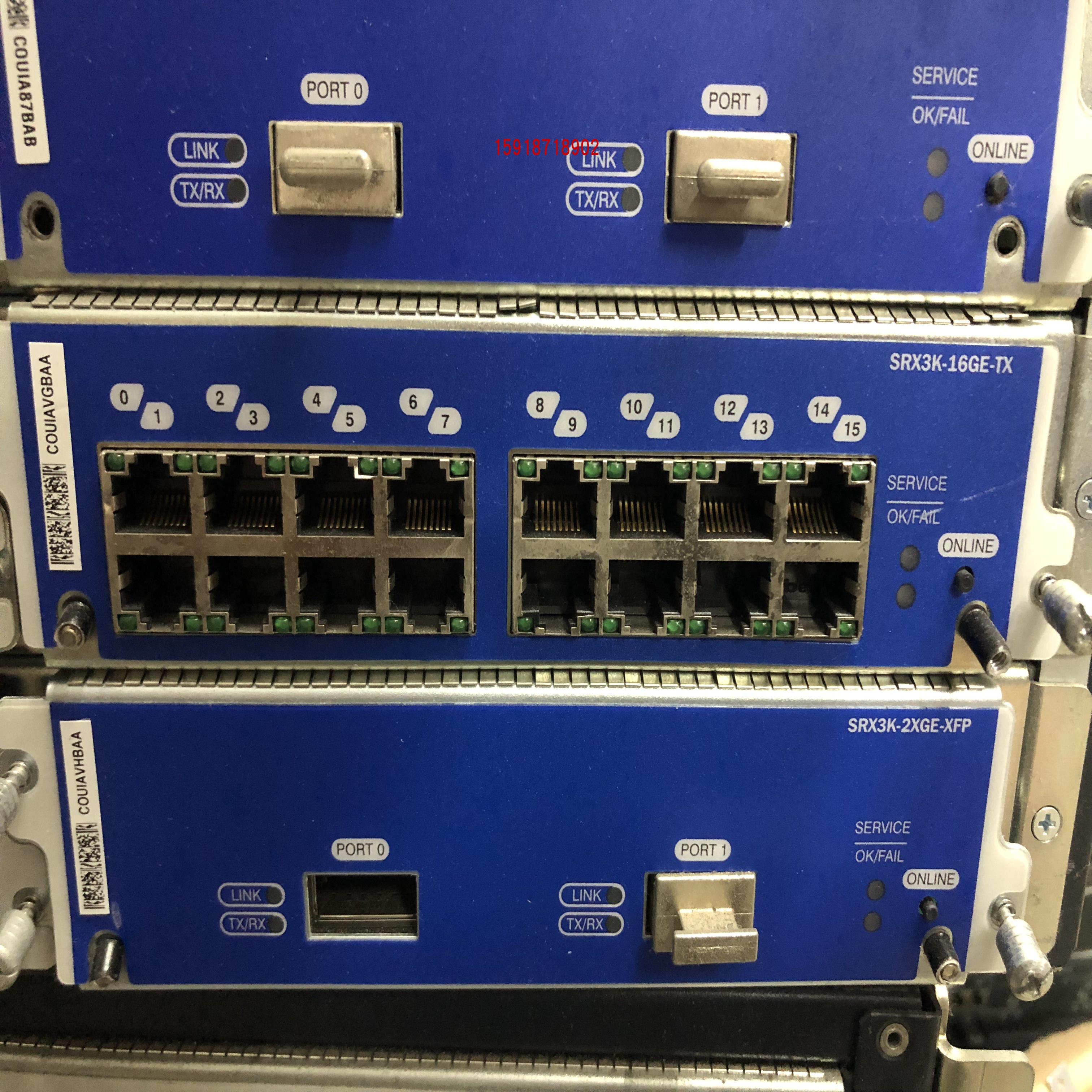 juniper SRX3K-16-TX 拆机板卡 用于SRX3400 SRX3600 测试好