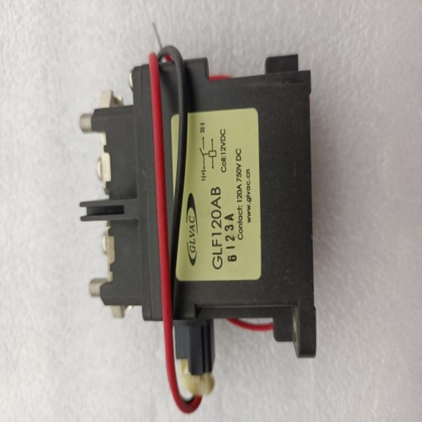 国力继电器GLF120AB 触点120A750VDC 线圈12V 高压直流接触器