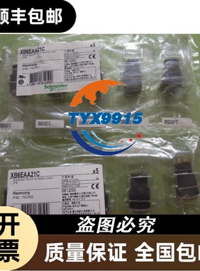 16mm 圆形黑色启动按钮 XB6EAA21C