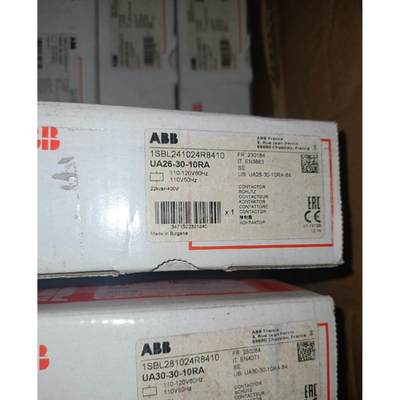 询价ABB交流接触器UA26-30-10RA /UA30-30-10RA 切换电容接触器 1