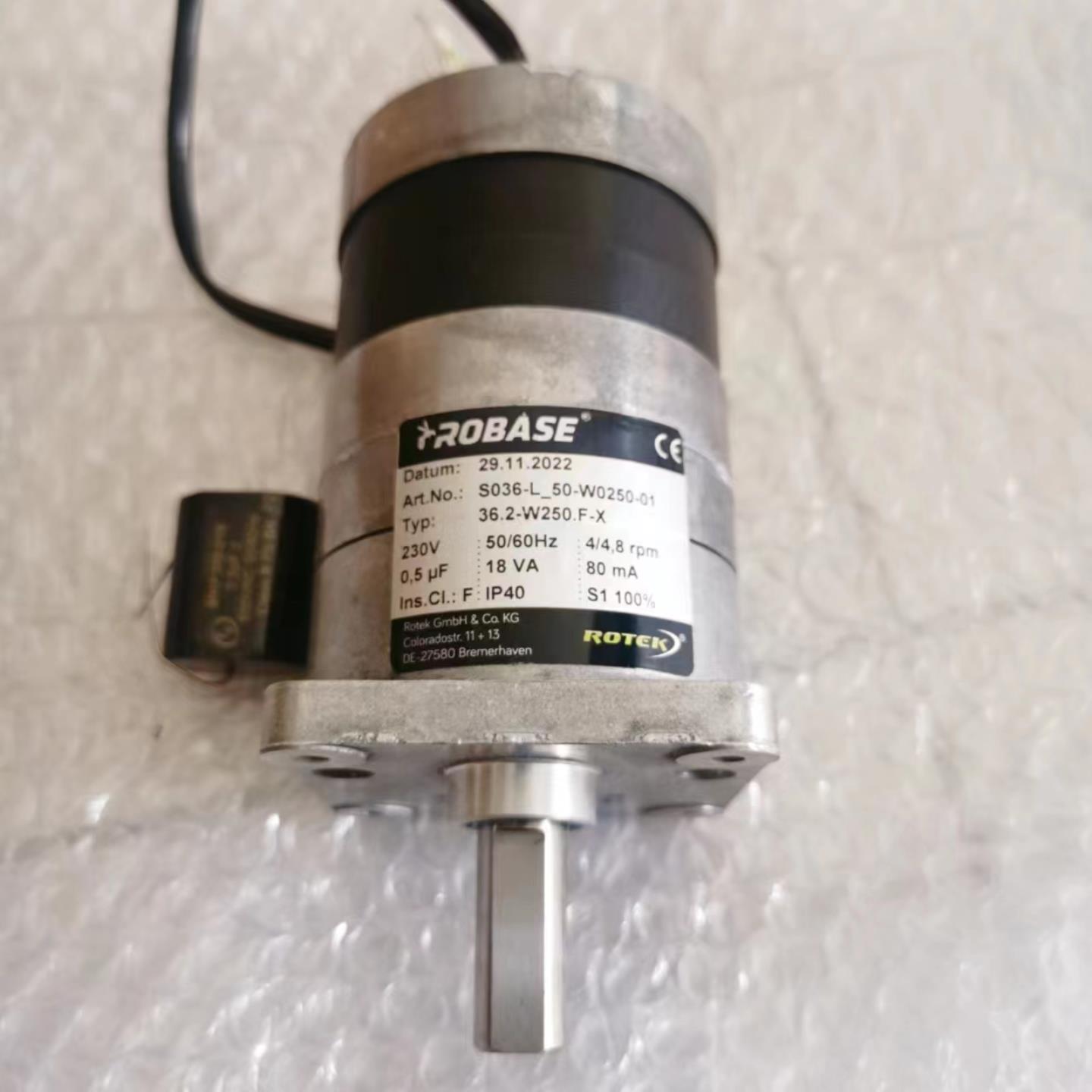 现货供应ROTEK ROBASE 362-W250F-X电机ROBASE 360-G1000R