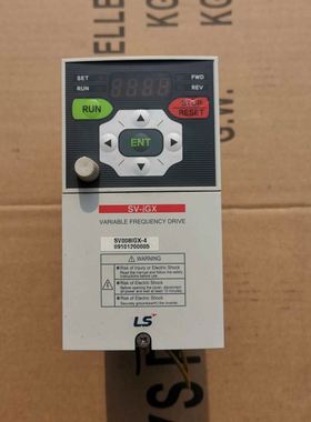 LS变频器SV008IGX-4实物图质量包好可测试