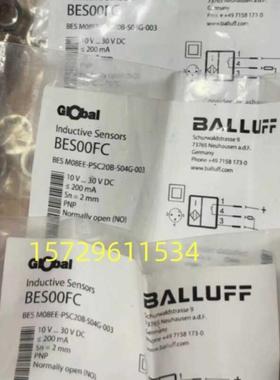 巴鲁夫BES M08MI-PSC15B-S04G MG 1 EE EH NSC20B-S49GBV03 P2