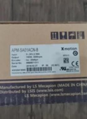 正品 LS产电 APM-SA01ACN-8 电机 现货销售