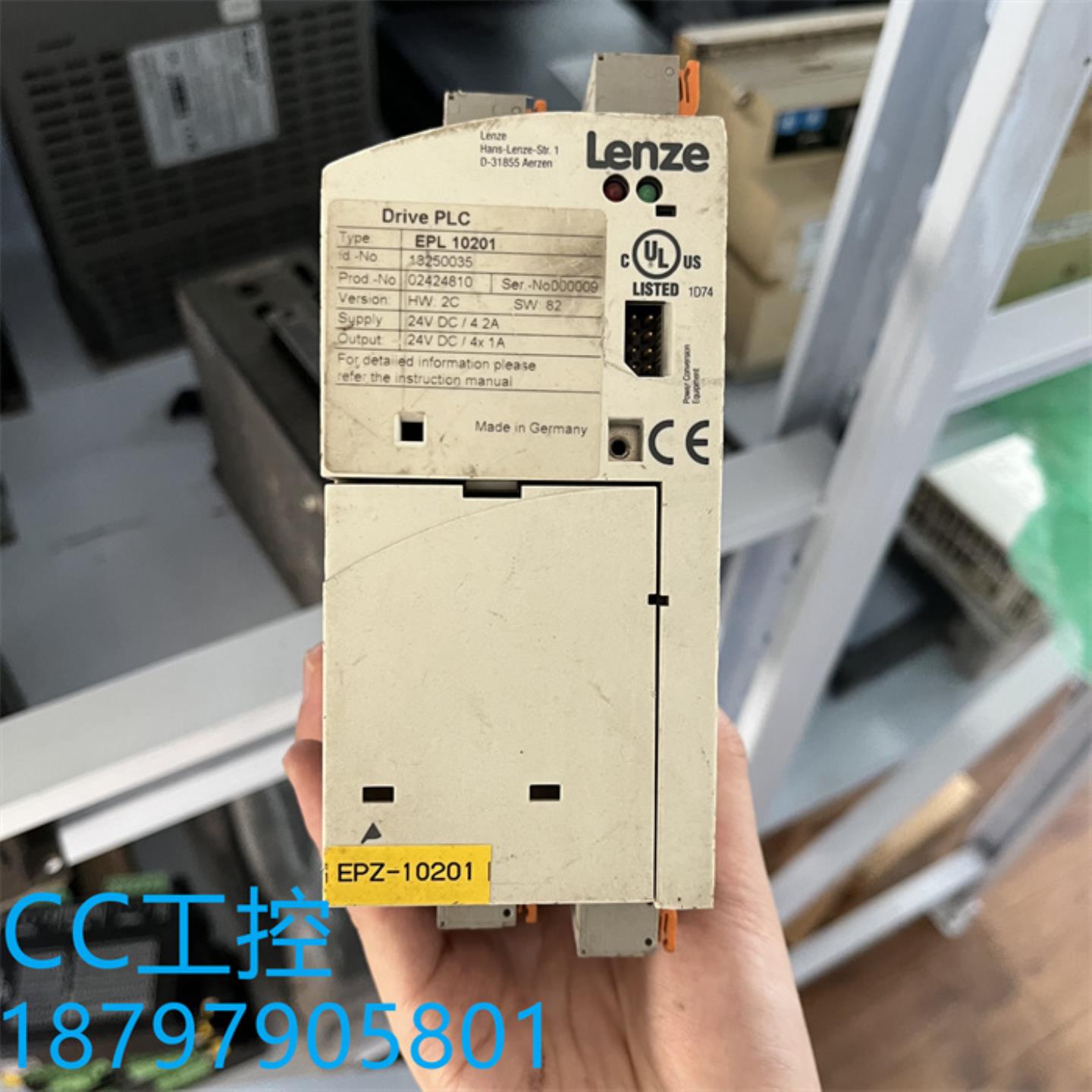 Lenze伦茨 EPZ 10201 APPL 拆机二手变频器功能完好 实拍